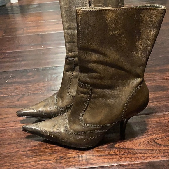 Steve Madden genuine leather ankle boots - Picture 3 of 10